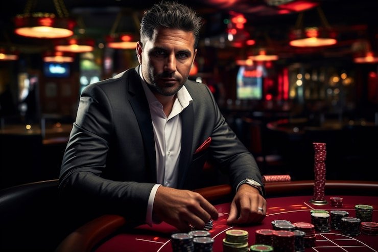 Dream Gaming dealer interacting with players via live chat on togelin login