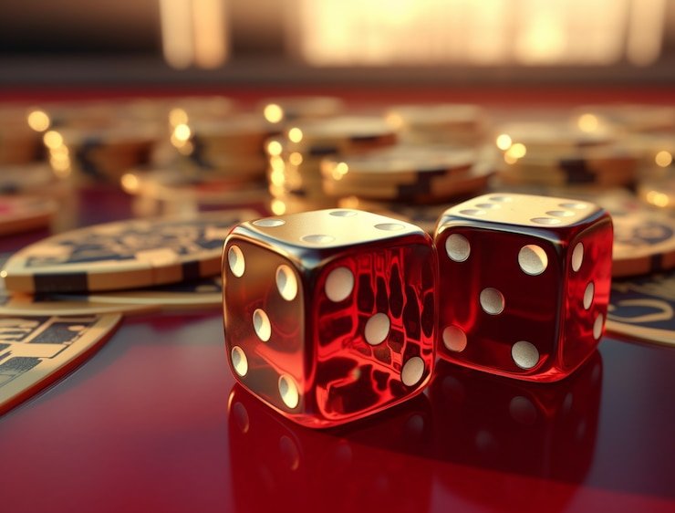 Lightning Dice live studio setup at togelin login with HD cameras and dealer station